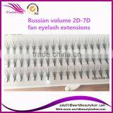 2016 New Lashes Russian Volume 2D,3D,4D,5D,6D,7D Fan Eyelash Extensions