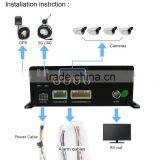 Economic 4ch HDD VGA Output 3G Web Monitor 1080P Mobile NVR thumbnail-2