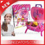 2014 Hot Sale Kids Toys Kitchen BBQ Play Set With Sounds and Accessories