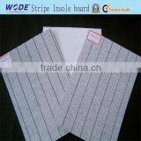 Grey Nonwoven Stripe Insole Board for Shoe Insole