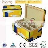 Wholesale Custom Wooden Jewelry Gift Box Branding Printed