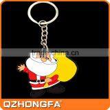 High Quality Christmas 3d Logo Soft Pvc Keychain for Promotion Gift thumbnail-4