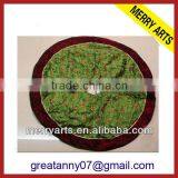 China Hot Sale 100% Cotton Quilted Christmas Tree Skirt Personalized Christmas Tree Skirt Wholesale thumbnail-1