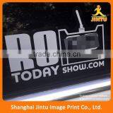 Custom self adhesive die cut sticker clear vinyl adhesive sticker