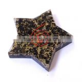 Black Tourmaline Chakra Orgonite Pentagram Star