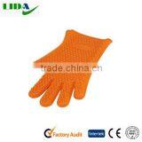 Orange Silicone Heat Resistant Gloves, Oven Mitts , Pot Holder , BBQ Cooking KIT602 thumbnail-5