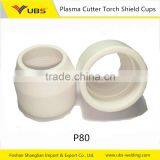 Plasma Cutting Torch Spare Parts Ceramie Shield Cup P80A