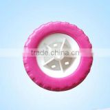 pink foam tire