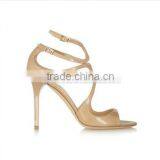 OS23 2014 Latly Supplied Long Heel Elegant Style Sandals Summer New Design Girl Sandals for Women New Fashion Trends Footwear thumbnail-1