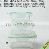Rectangle Fresh Vacuum Glass Container thumbnail-1