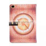 Retro Colorful Painting Flip Standing Pu Leather Case For IPad Pro With Sleeping Function thumbnail-5