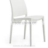 Modern Concise Design Chairs/white Plastic Dining Chairs/stackable Chairs in Dining Room thumbnail-1