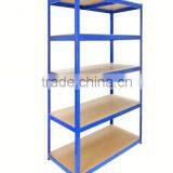 362736 Heavy Duty Garage Shelf Steel Metal Storage Adjustable Shelves Rack 5 Tier Metal Boltless Shelves thumbnail-2