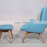 Hotel Furniture Chaise Lounge Chair Grant Featherston Chair With Footrest Sale thumbnail-2