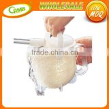 kitchen accessories rice washing bowl with strainer