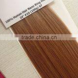100% Human Hair Nano Ring Hair Extensions Cheap Hair Bundles thumbnail-3