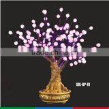 0.7M Pink LED Pearl Tree Bonsai Light