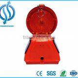 Yellow or Red Solar Power Flashing Road Safety LED Warning Barricade Light thumbnail-2