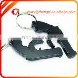 Aluminum Pistol-shaped Bottle Opener Keychain thumbnail-3