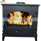 Morden Cast Iron Wood Burning Stove With Back Bolier System thumbnail-2