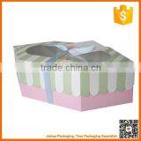 Round Striped Gift Box for Cake Packaging thumbnail-5