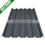 Corrugated fiberglass roof tile