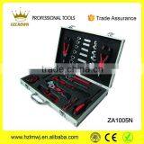 43Pcs Professional Aluminum Case Hand Tools Set