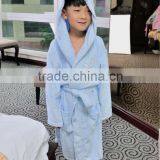 Fashion Bamboo Fiber Terry Boys Bathrobes With Applique thumbnail-1