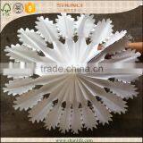 Tissue Paper Cup Fan for Christmas Decoration