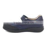 Choozii 2016 Elegant Navy Blue Leather Girls Ballerina Shoes for School thumbnail-2