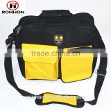 Practical Electrician Tool Bag with Black and Yellow color