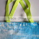 Fashion Design Laminated Heat Seal Promotional Pp Woven Shopping Bag thumbnail-2