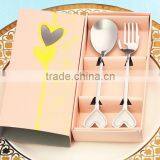 Love Heart Spoon Fork 2PCS Set Wedding Favor thumbnail-1