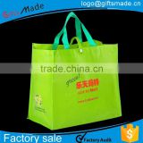 wholesale printing paper polyester foldable woven shopping bags