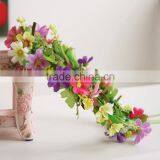 Hawaii Mini Cute Flower Wreath Bridal Party Woman Girls Flower Hair Accessory thumbnail-1