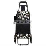 Three Wheels Laundry Shopping Cart With Chair thumbnail-3