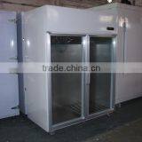 Double Glass Doors Display Refrigerator thumbnail-3