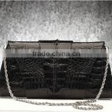 Fashion Women's Genuine Leather Handbag Luxury Crocodile Clutch Bag Custom