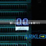 ARK 7 Segment Led Display, Blue Color 0.36'' Dual Digit