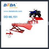 Hot sale 1500Lbs Air Motorcycle Hydraulic Lift