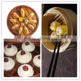 Chinese tranditional style dim sum steamer set made of Mao bamboo