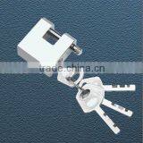 Rectangle Chrome-plated Iron Padlock thumbnail-1