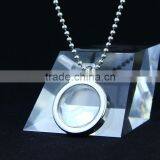 Stainless Steel Round Glass Pendants Wholesale thumbnail-4