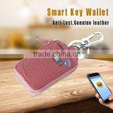 Small Mini GPS Security Bluetooth Genuine Leather Key Wallet Wholesale thumbnail-3