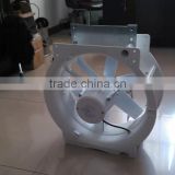 Full plastic circulation fan