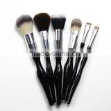 New Design Goat Hair Black Handle Best Professional Makeup Brushes Set thumbnail-1