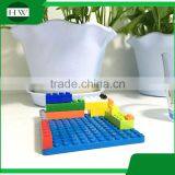 Creative Silicone Non-slip Building Block Heated Insulation Pad Cup Coasters Mat Placemat Coaster thumbnail-5