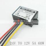 24V Turn 12V5A Monitor Power DC-DC Buck Converter Power Module 12V2A3A4A5A Car Power