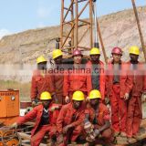 PQ Drilling Tools, Deutz Diesel for Power, Wireline Coring Drill Rig, HF-44T
