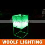 Led PE Plastic Champagne Ice Bucket With Stand thumbnail-2